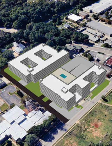 Marshall Site Rendering