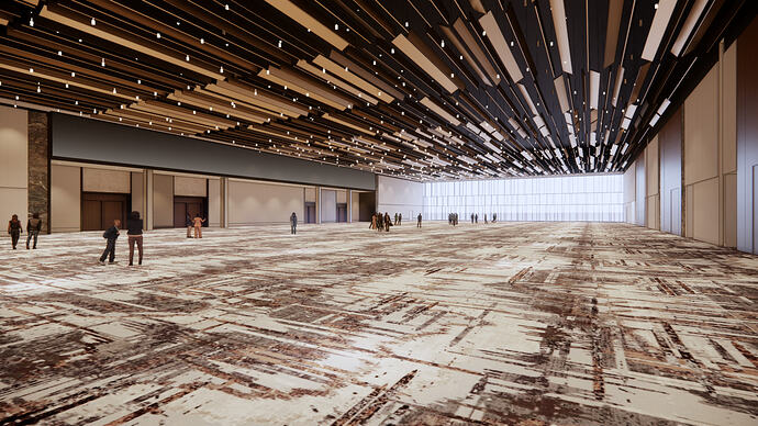 50K Flex Hall Interior