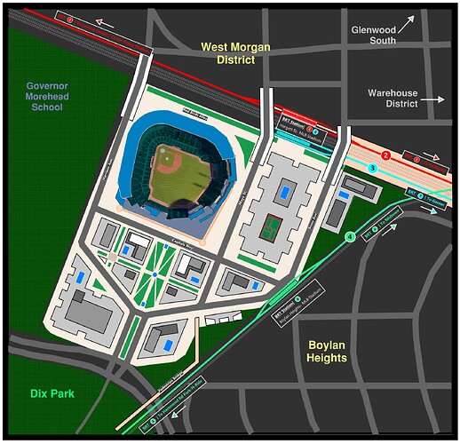 central site stadium